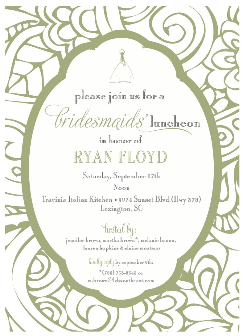 luncheon invitation